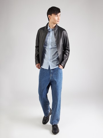 SCOTCH & SODA Слим Рубашка в Синий