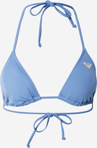 ROXY Треугольник Верх бикини 'Solid Essentials' в Синий: спереди