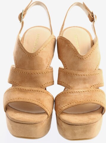 Bruno Premi Sandals & High-Heeled Sandals in 40 in Beige