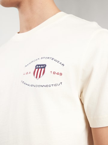 Maglietta di GANT in beige