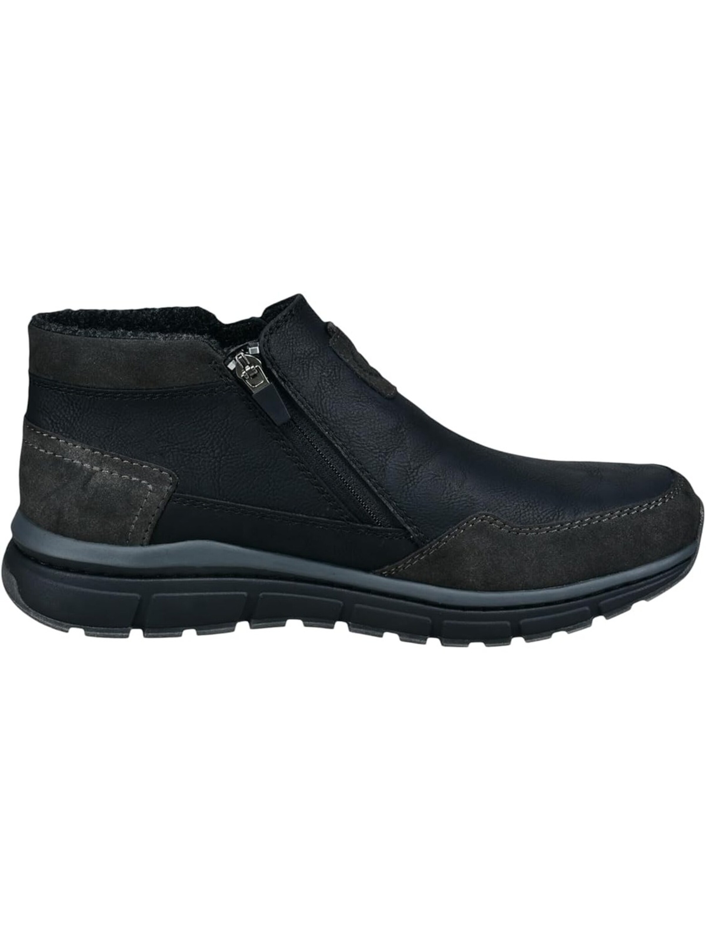 bugatti Boots 'Bugatti Slipper - Schwarz Synthetik'‌‌‌‌‌‌‌‌‌‌ in Schwarz