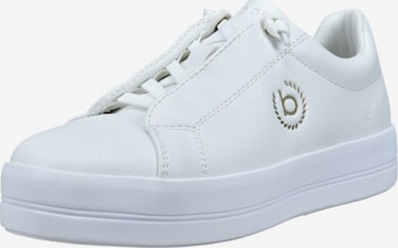 bugatti Matalavartiset tennarit värissä valkoinen: etupuoli