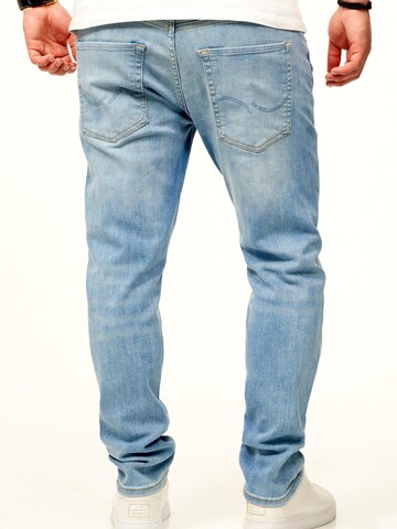 JACK & JONES Tapered Jeans in Blue
