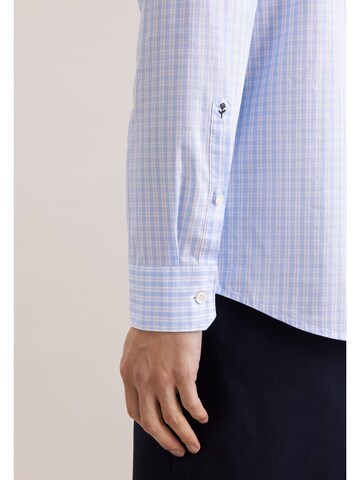 Coupe regular Chemise business SEIDENSTICKER en bleu