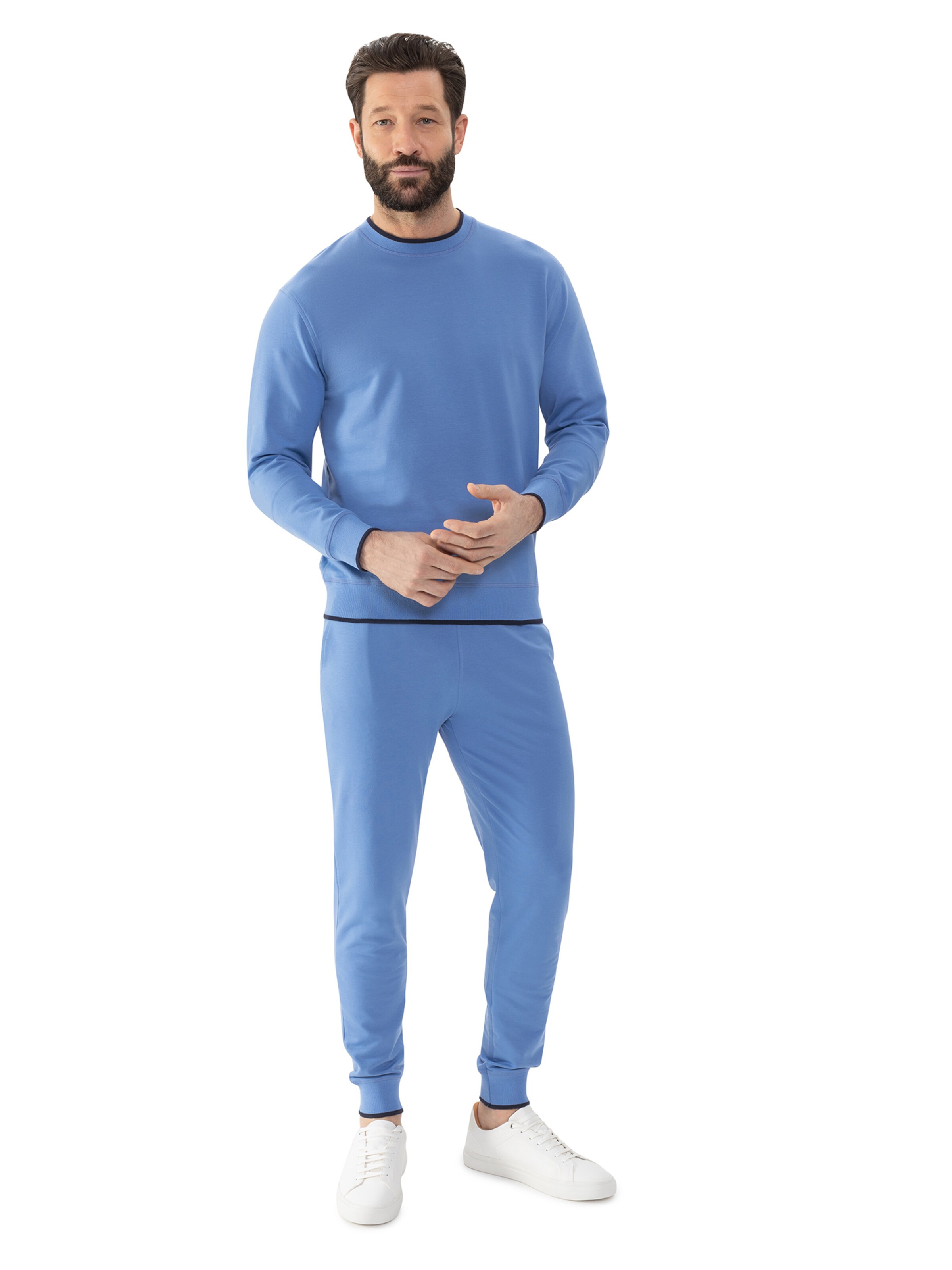 Sweat-shirt Mey en bleu