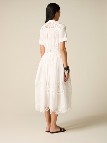 Robe oltre en blanc
