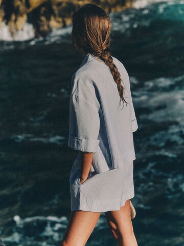 Pantalons de tailleur The Set en bleu