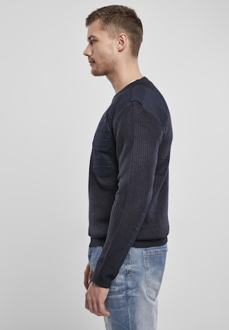 Brandit Sweater 'Military' in Blue