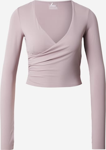 purpurinė ICANIWILL Sportiniai marškinėliai 'Nimble': priekis