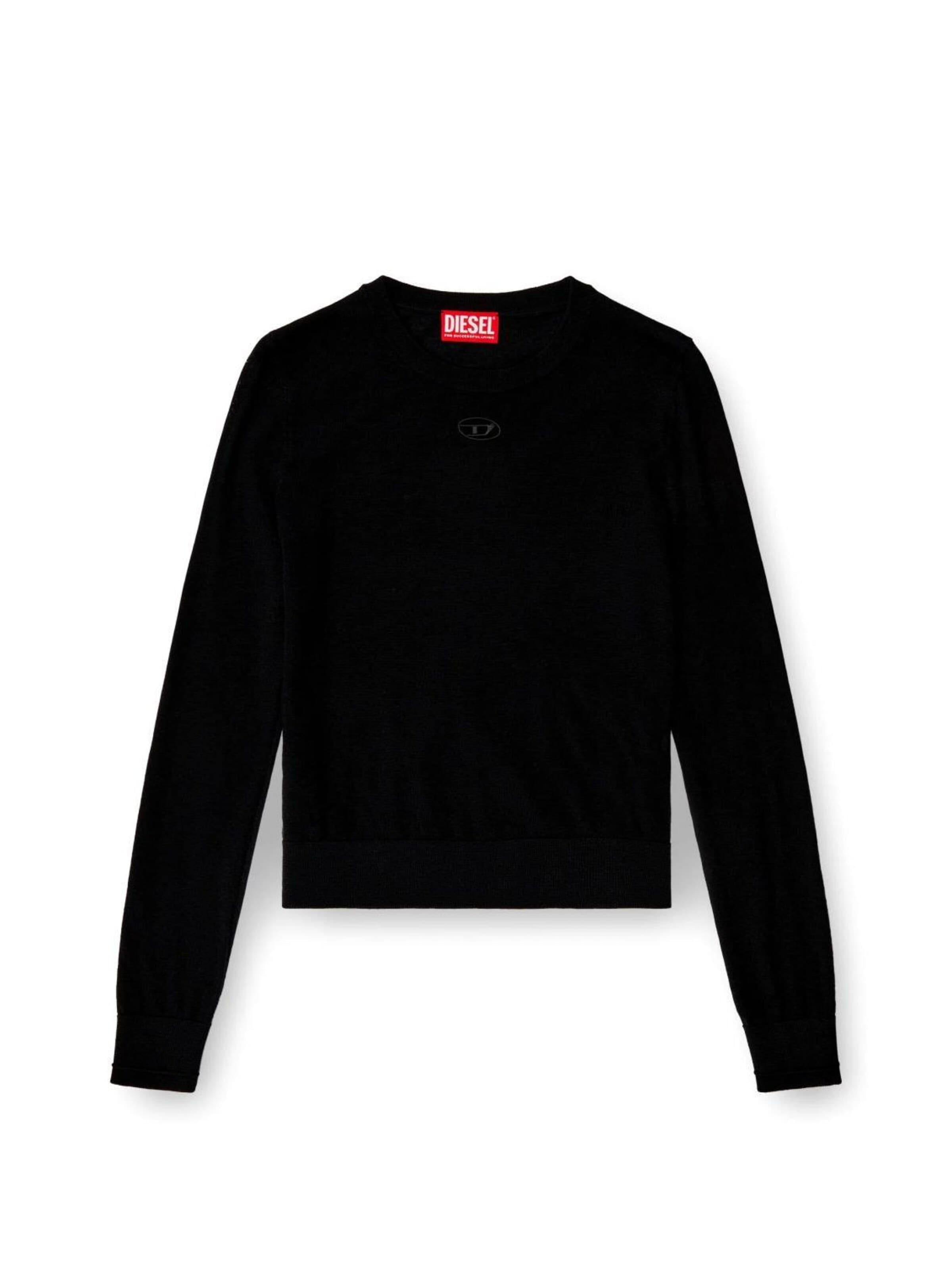 DIESEL Sweatshirt‌‌‌‌‌ in Schwarz: Vorderseite