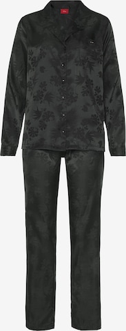 s.Oliver Pyjama in Zwart: voorkant