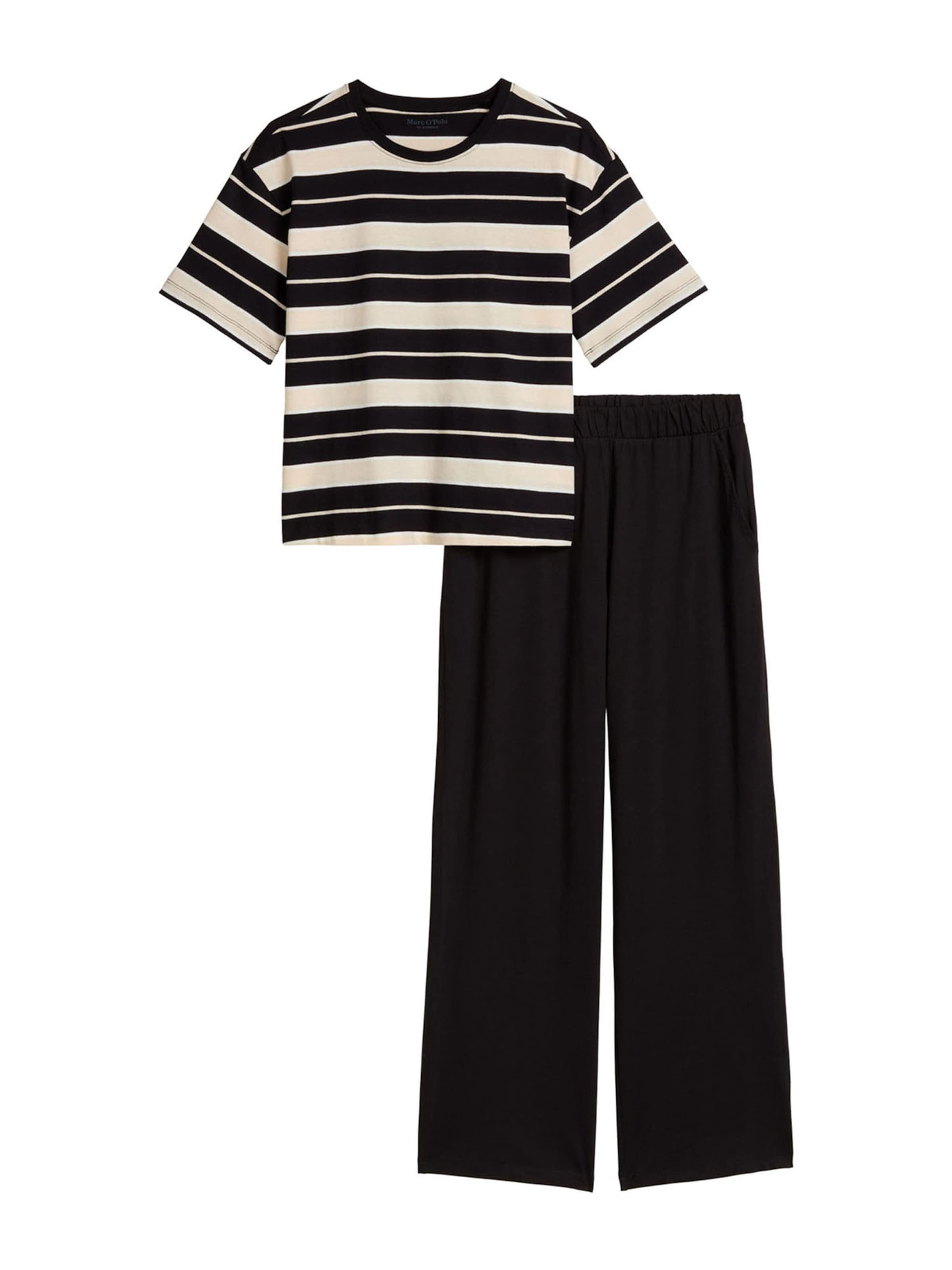 Pyjama ' Mix N Match ' Marc O'Polo en beige : devant