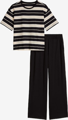Marc O'Polo Pyjama ' Mix N Match ' in Beige: Vorderseite