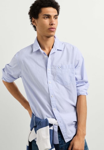 Pepe Jeans - Ajuste regular Camisa 'Rimini' en blanco: frente