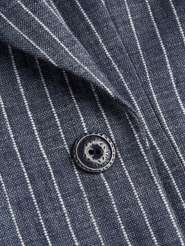 Vulto Blazer 'Pinstripe Double-Breasted Jacket' in Blue