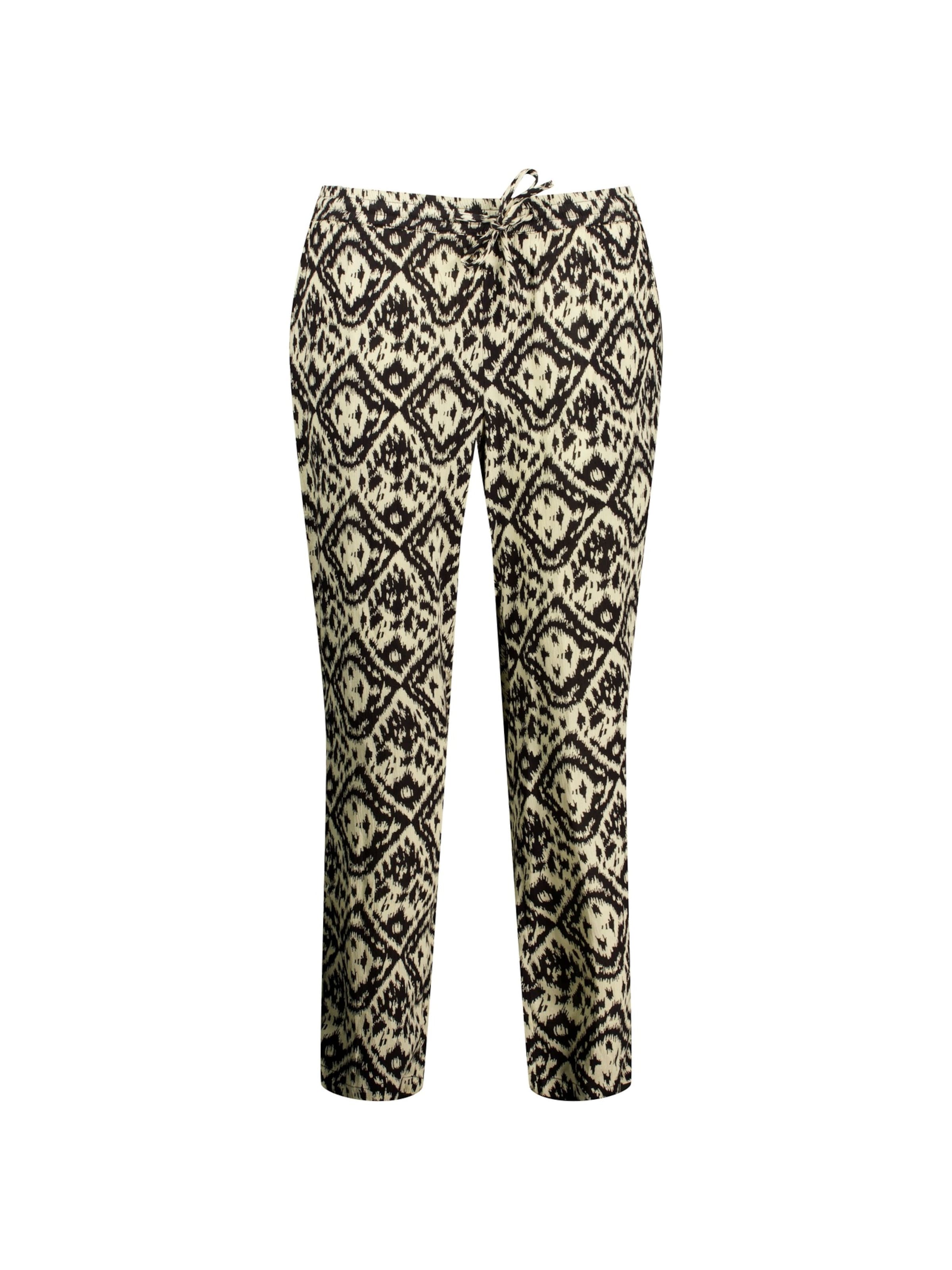 Loosefit Pantalon 'Manola' Deeluxe en beige : devant