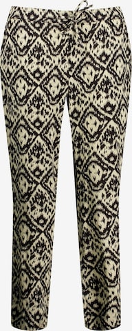 Loosefit Pantalon 'Manola' Deeluxe en beige : devant