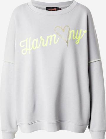 pilka miss goodlife Megztinis be užsegimo 'Harmony': priekis