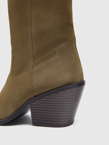 Pull&Bear Bootie in Yellow