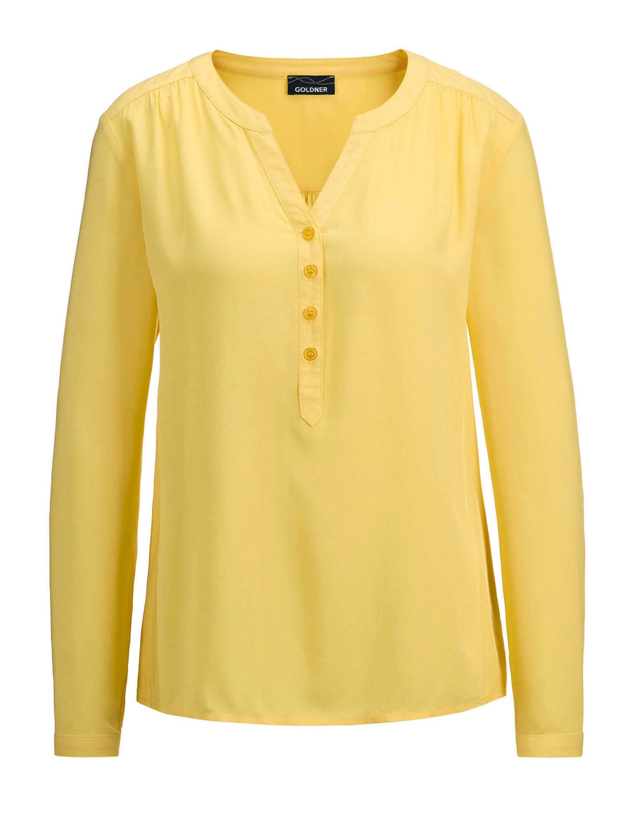 Goldner Blouse in Geel: voorkant