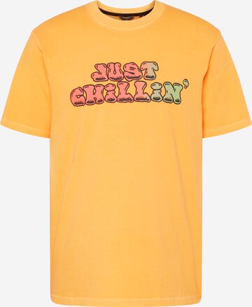 Superdry Koszulka w kolorze pomarańczowy: przód