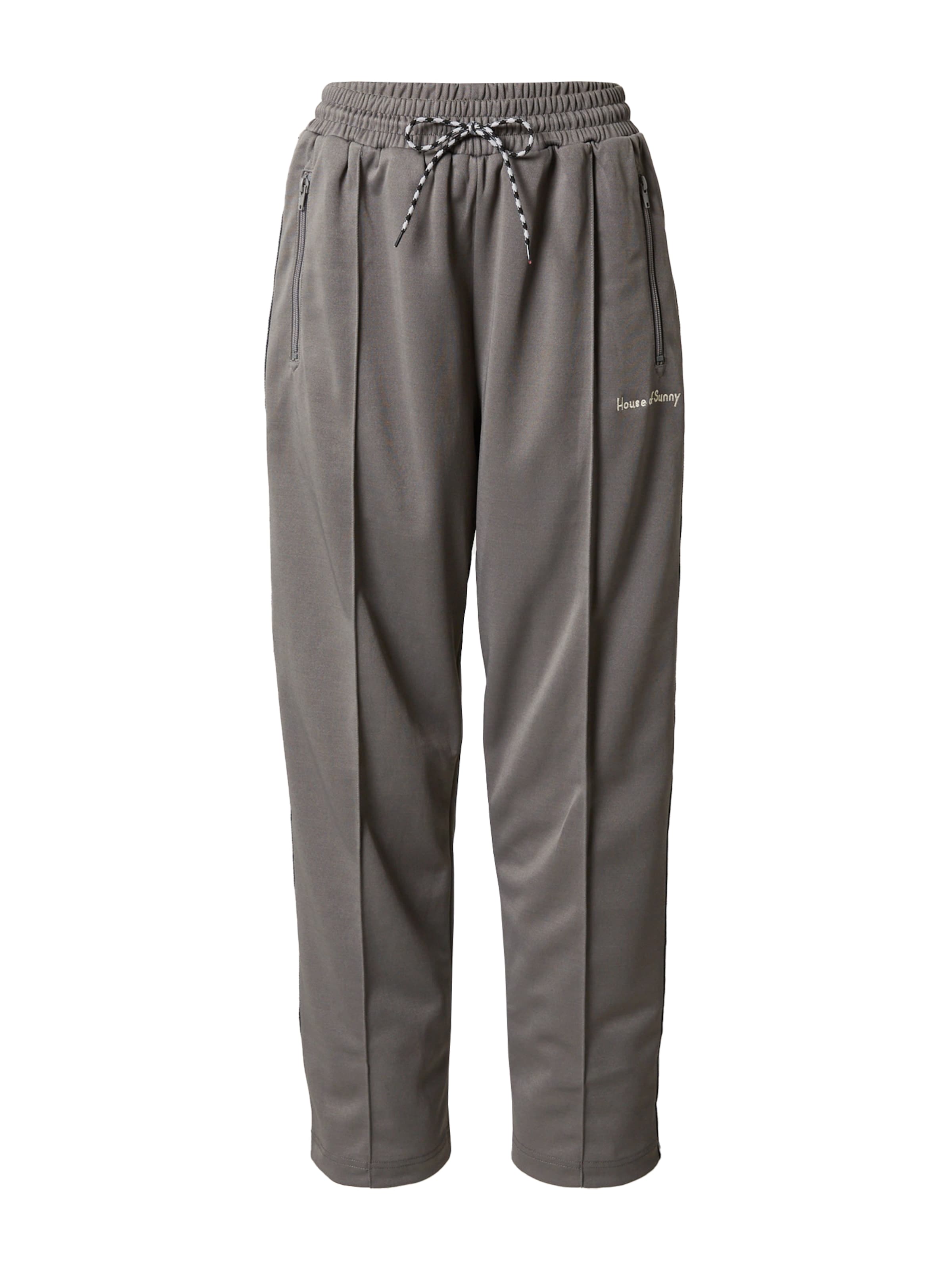 Loosefit Pantalon 'THE DIAMOND' House of Sunny en gris : devant