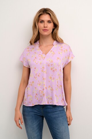 CULTURE Blouse 'Billie' in Purple: front