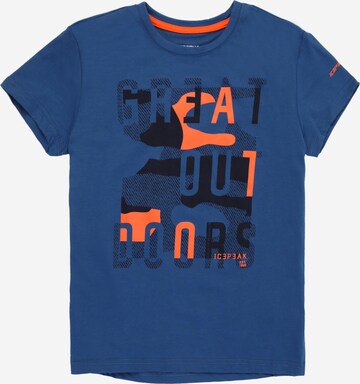 ICEPEAK Performance Shirt 'KERENS' in Blue: front