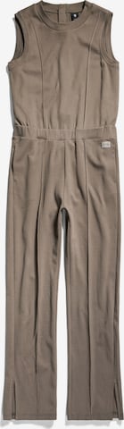 G-Star RAW Jumpsuit in Brown: front