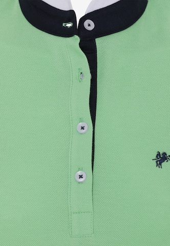 DENIM CULTURE Majica 'Lexi' | zelena barva