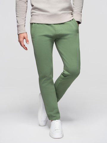 Ombre Regular Trousers 'OM-PABS-0304' in Green: front
