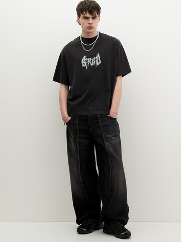T-Shirt Pull&Bear en gris