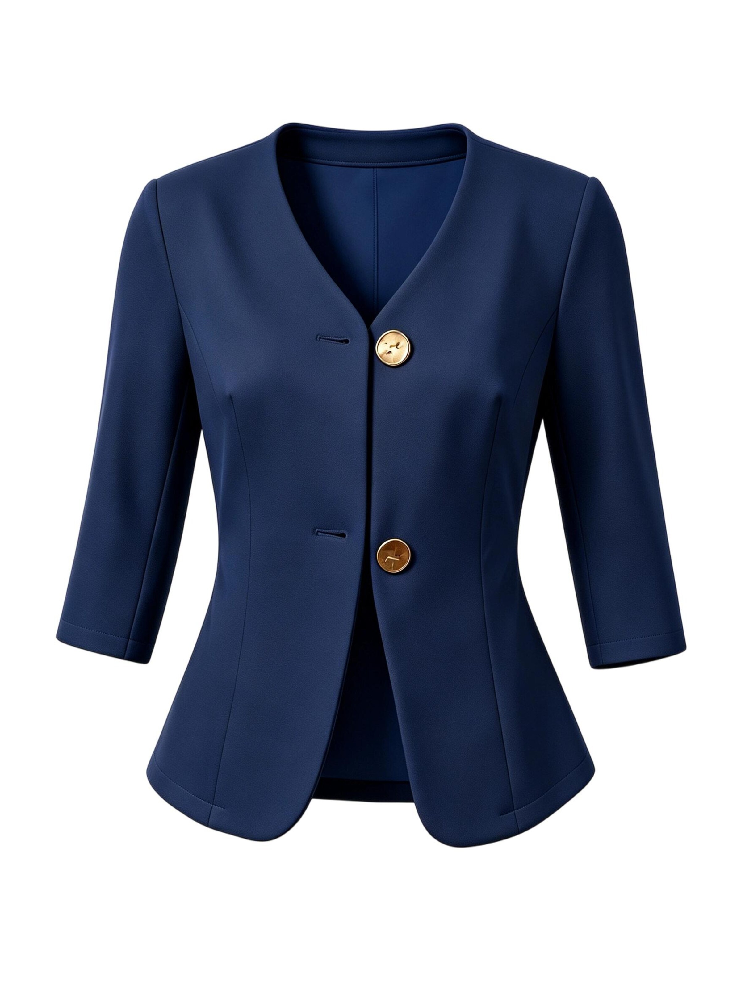 MODIURBAN Blazer in Blue: front