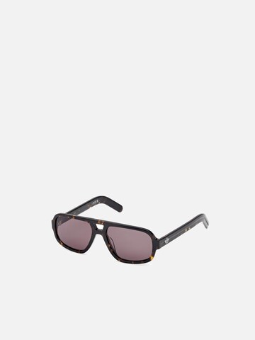 ADIDAS ORIGINALS Zonnebril 'Adidas Originals OR0134 Shiny blue 55/16/145 MAN Sunglasses' in Bruin