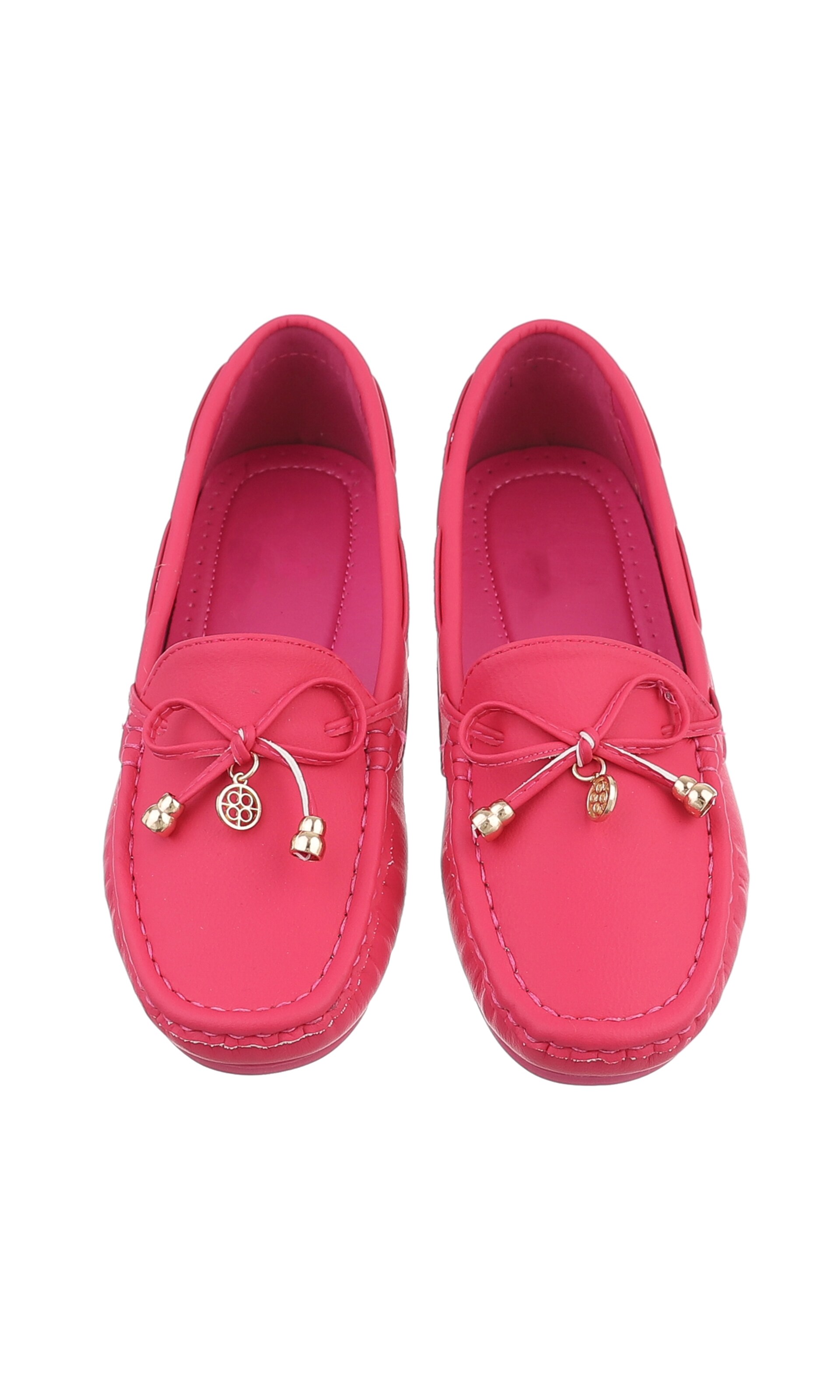 Ital-Design Moccasins in Pink