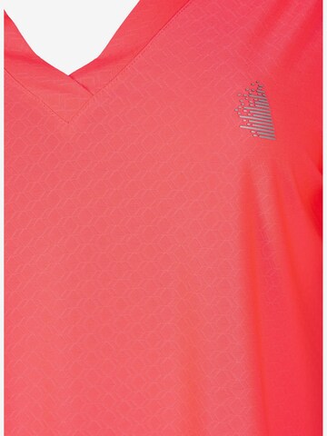 Active by Zizzi Shirt 'ANAOMI' in Oranje