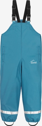 Pantalon fonctionnel 'Skjolden' normani en bleu : devant