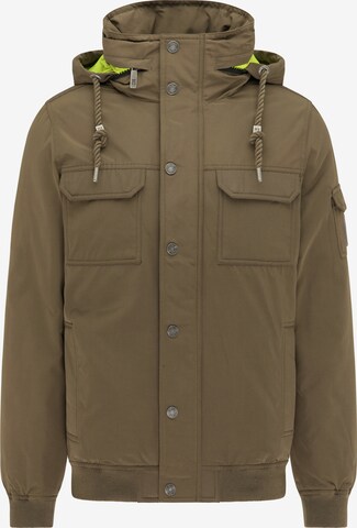 MO Winter Jacket in Green: front