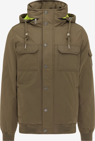 MO Winter Jacket in Green: front