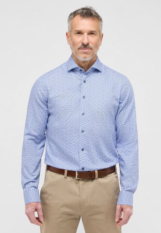 ETERNA Slim fit Business shirt in Blue: front