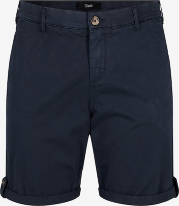 Regular Pantalon 'Jdarla' Zizzi en bleu : devant