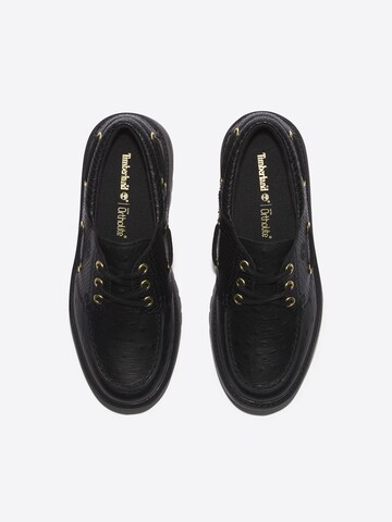 TIMBERLAND Lace-up shoe 'Stone Street 3 Eye' in Black