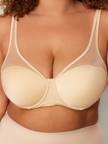 Trendyol Curve Minimizer Behå i beige