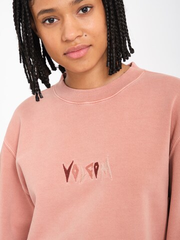 Sweat-shirt 'Spikstone' Volcom en rose