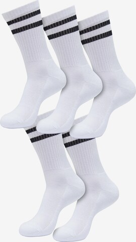 Chaussettes Urban Classics en blanc : devant