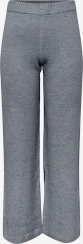 PIECES Wide leg Pants 'Celic' in Grey: front