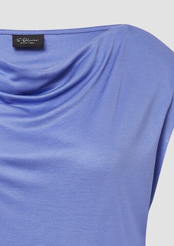 s.Oliver BLACK LABEL Shirt in Blau