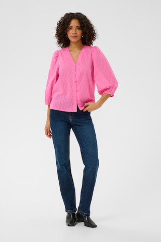 Kaffe Blouse 'KAgabriela' in Roze