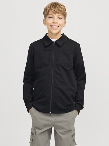 Jack & Jones Junior Übergangsjacke in Schwarz: Vorderseite