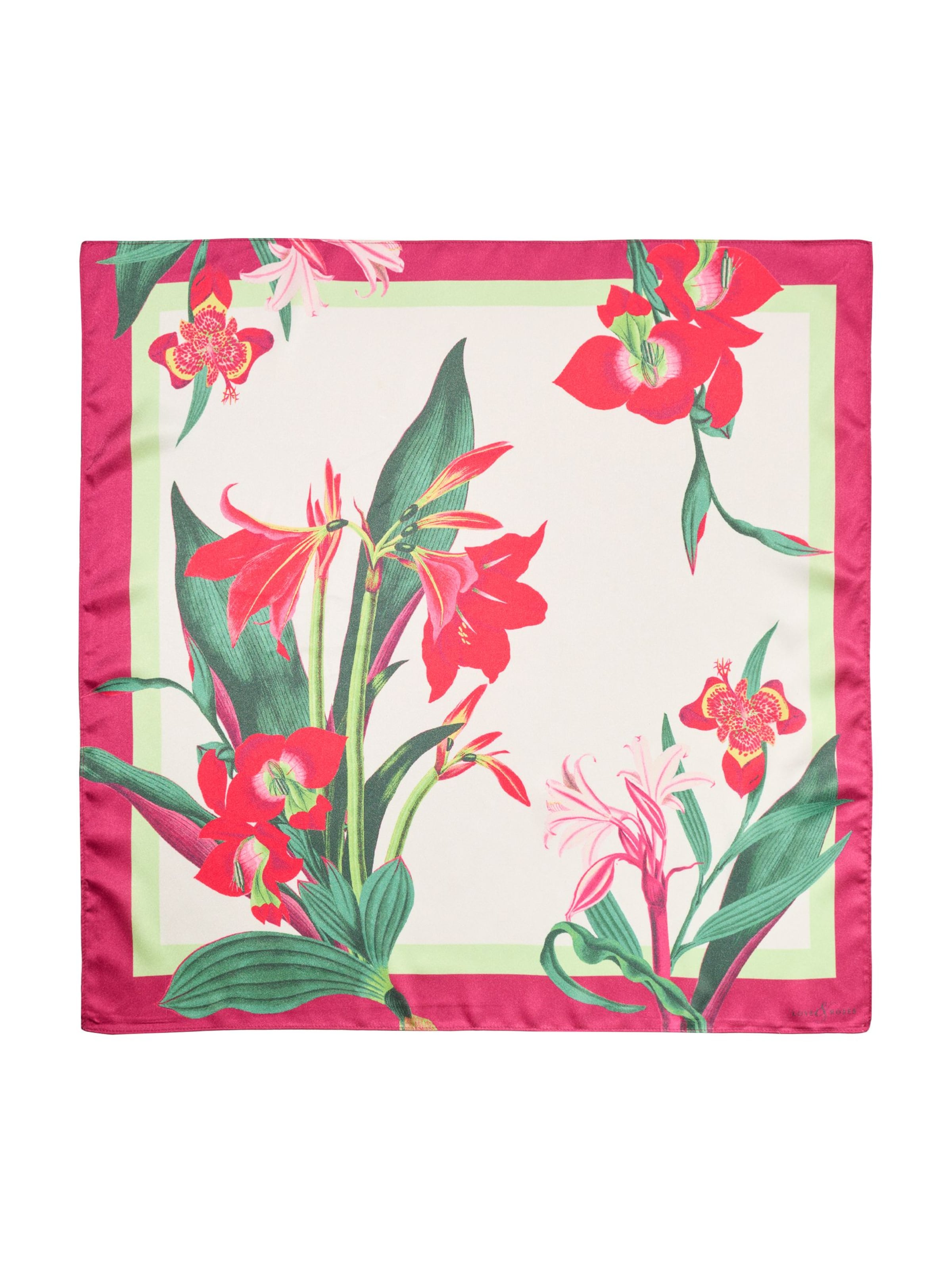 love & roses Кърпи в бежово: отпред